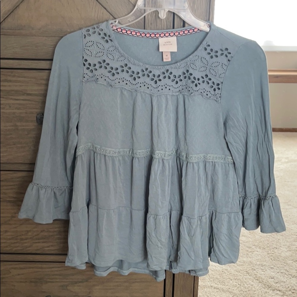 Knox Rose peplum top